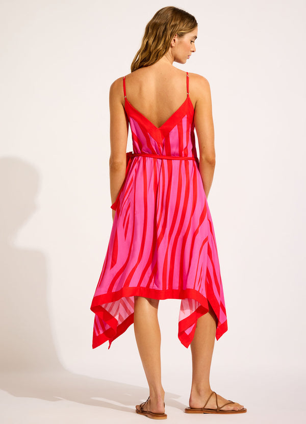 Seafolly Coastline Scarf Wrap Dress