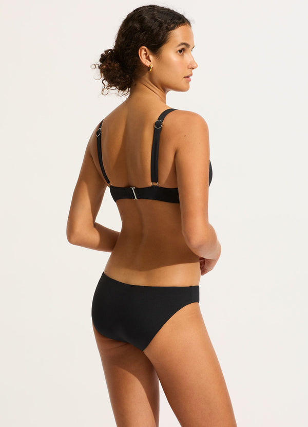 Seafolly Seafolly Collective DD Cup Underwire Bikini Top - Black