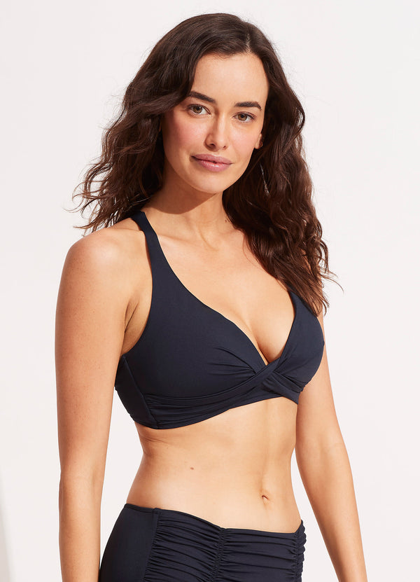 Seafolly Seafolly Collective DD Double Wrap Front Bra - True Navy