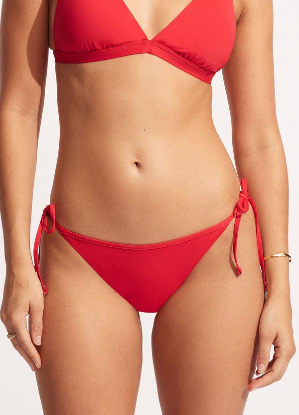 Seafolly Seafolly Collective Hipster Tie Side - Chilli Red