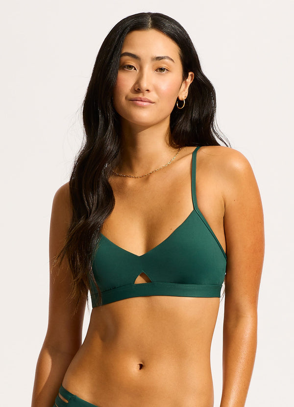 Seafolly Seafolly Collective Hybrid Bralette - Evergreen