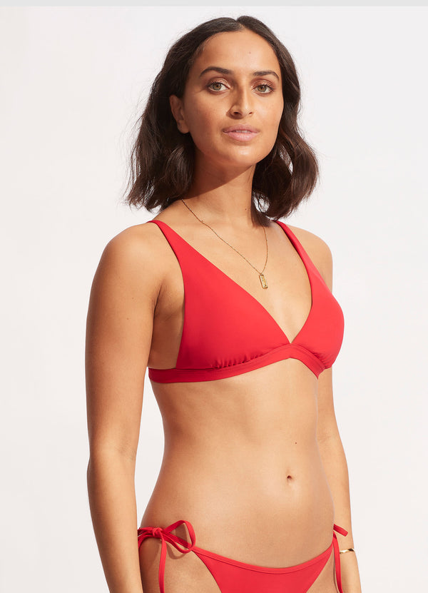 Seafolly Seafolly Collective Longline Tri - Chilli Red