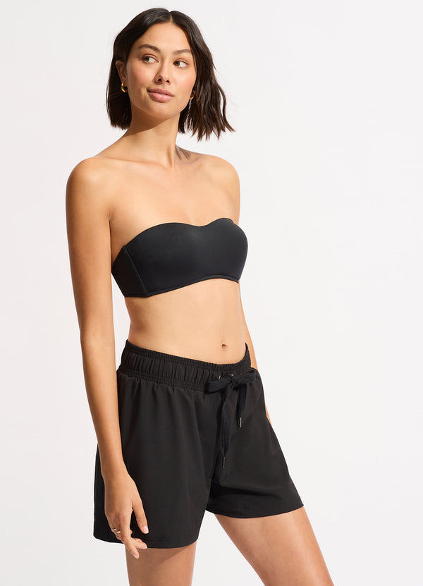 Seafolly Seafolly Collective Mid Length Boardshort - Black