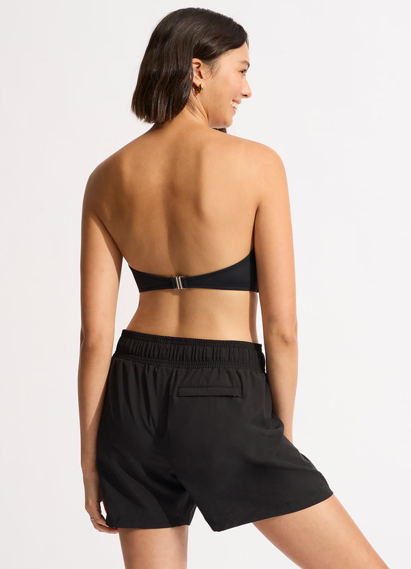 Seafolly Seafolly Collective Mid Length Boardshort - Black