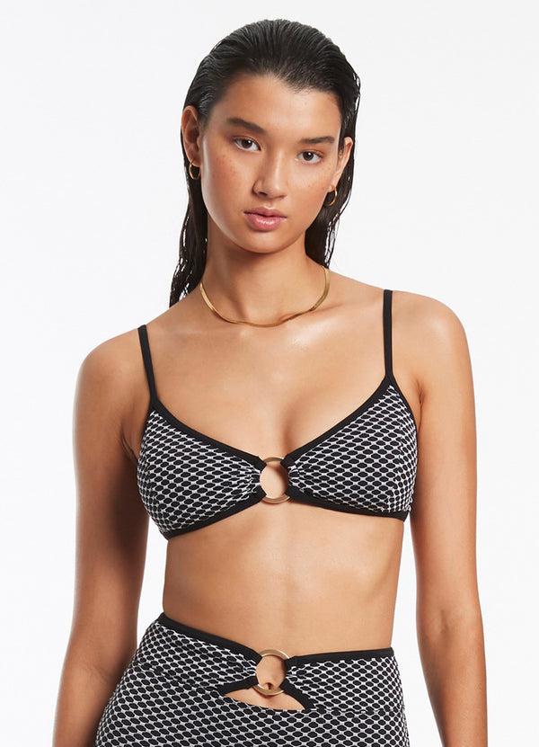 Seafolly Corallo Trim Bralette - Black