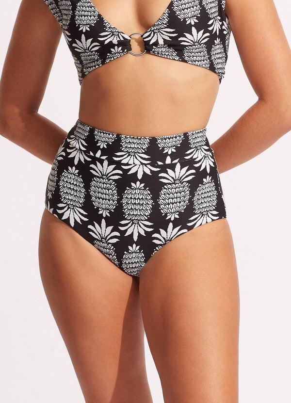 Seafolly Corsica High Waisted Pant - Black