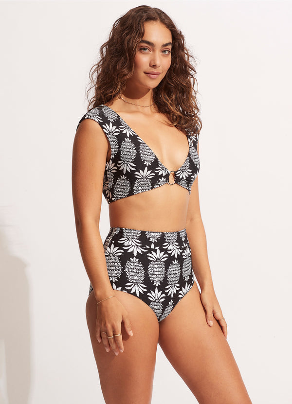 Seafolly Corsica High Waisted Pant - Black