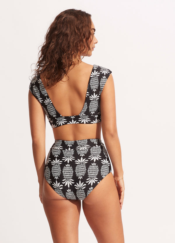 Seafolly Corsica High Waisted Pant - Black