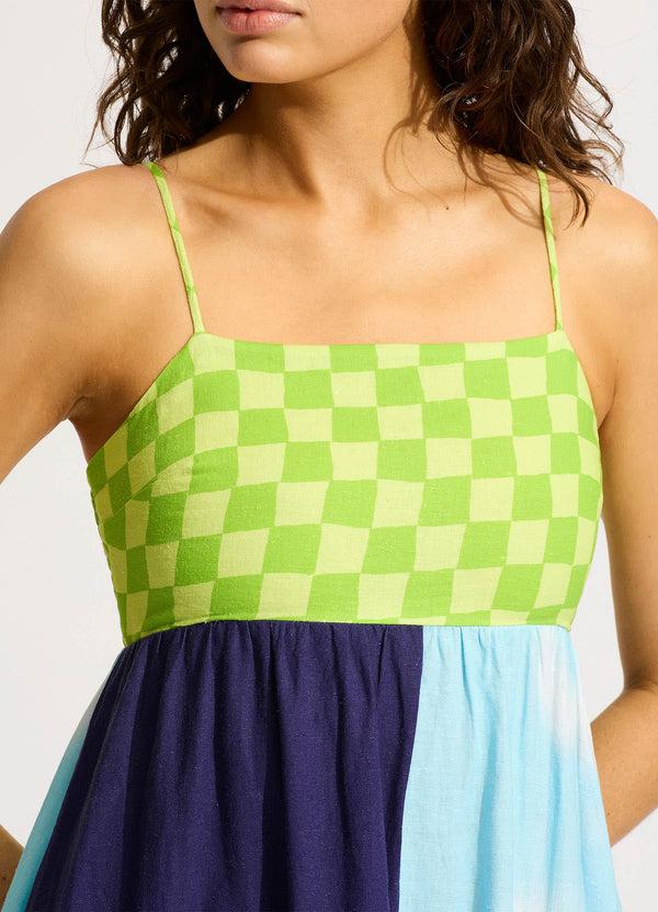 Seafolly Cuba Maxi Dress - Turquoise