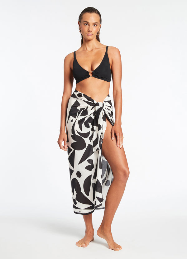 Seafolly D'Orsay Sarong - Cream