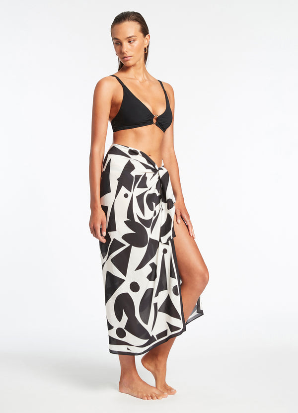 Seafolly D'Orsay Sarong - Cream