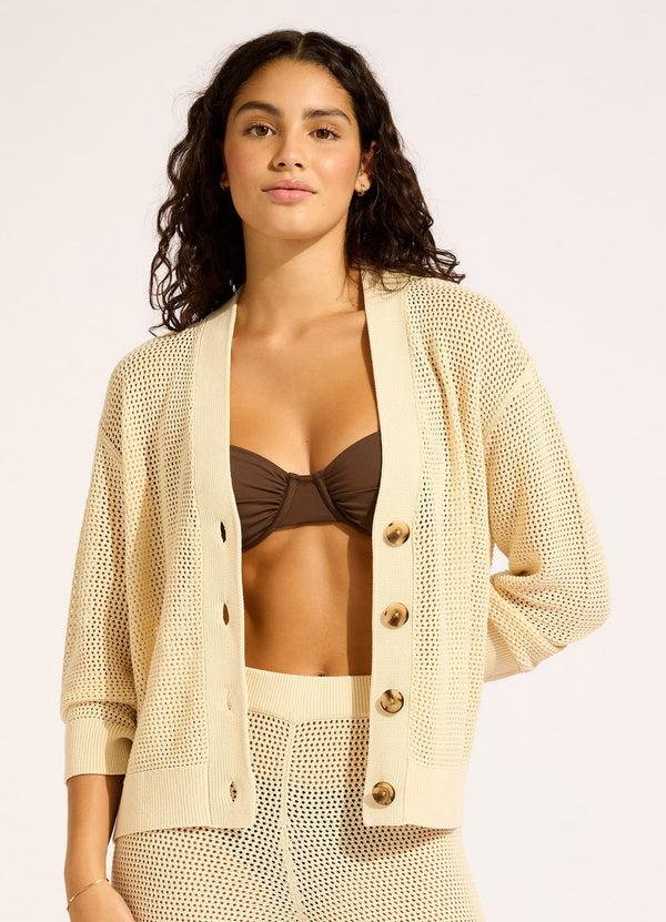 Seafolly Dunes Knit Cardigan