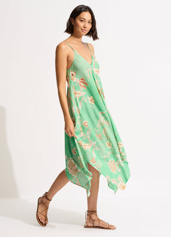 Seafolly Eden Scarf Dress - Mint