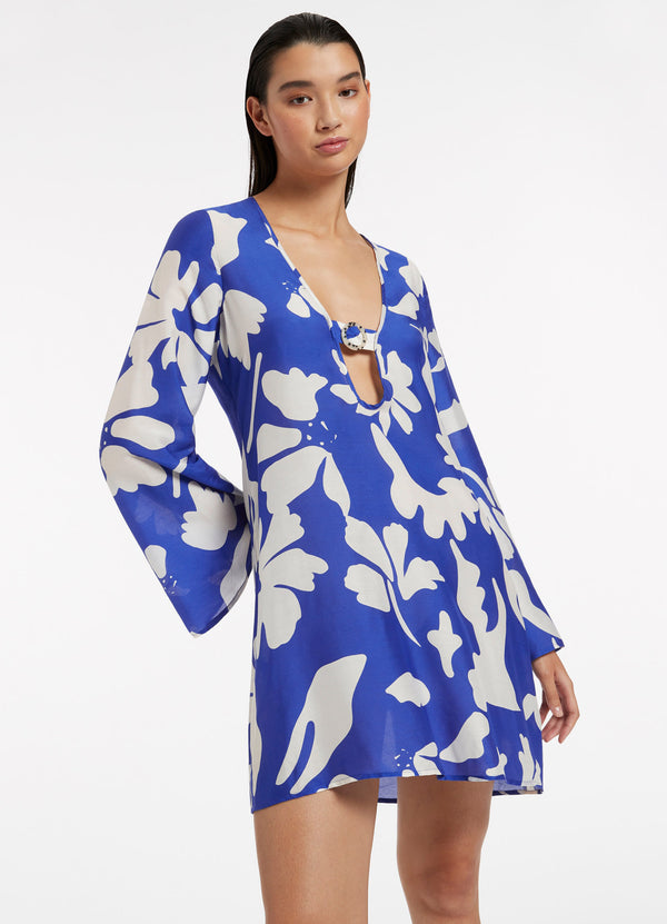 seafolly Emporio Kaftan - Sapphire