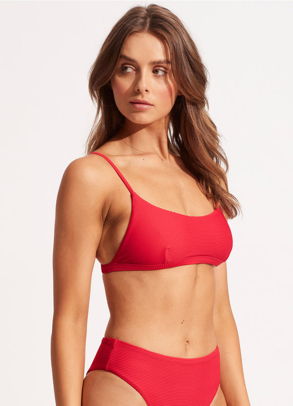Seafolly Essentials Bralette - Chilli