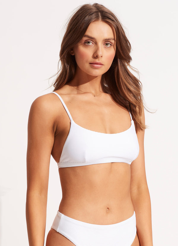 Seafolly Essentials Bralette - White