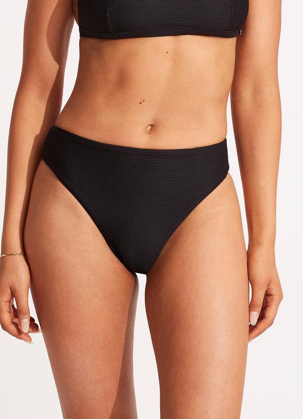 Seafolly Essentials High Rise Pant - Black