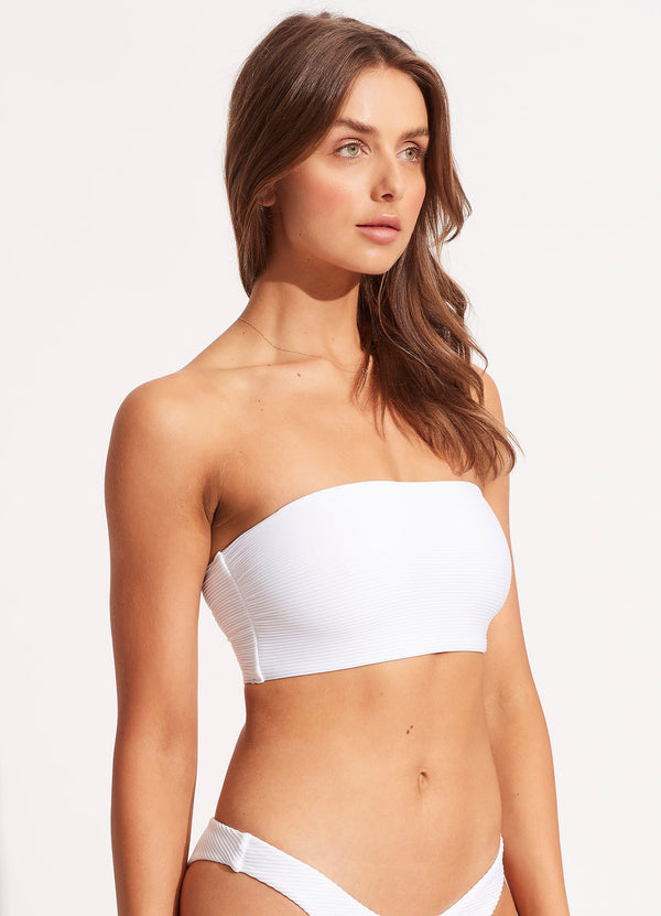 Seafolly Essentials Tube Top - White