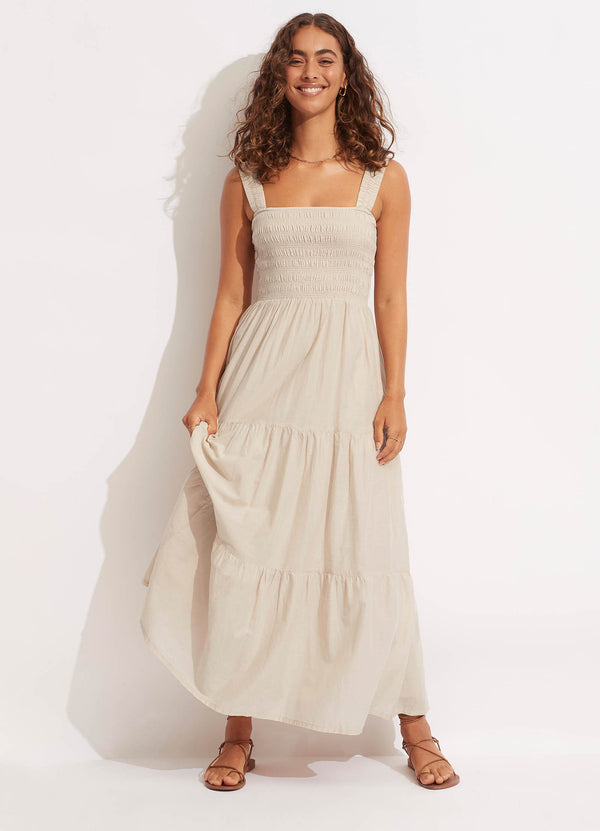 seafolly Faithful Midi - Natural