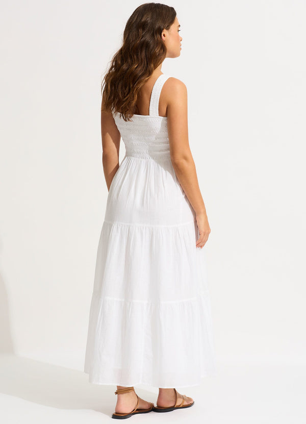 Seafolly Faithful Midi - White