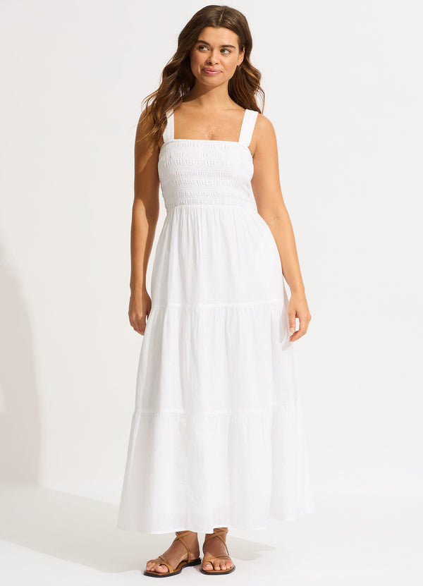 seafolly Faithful Midi - White