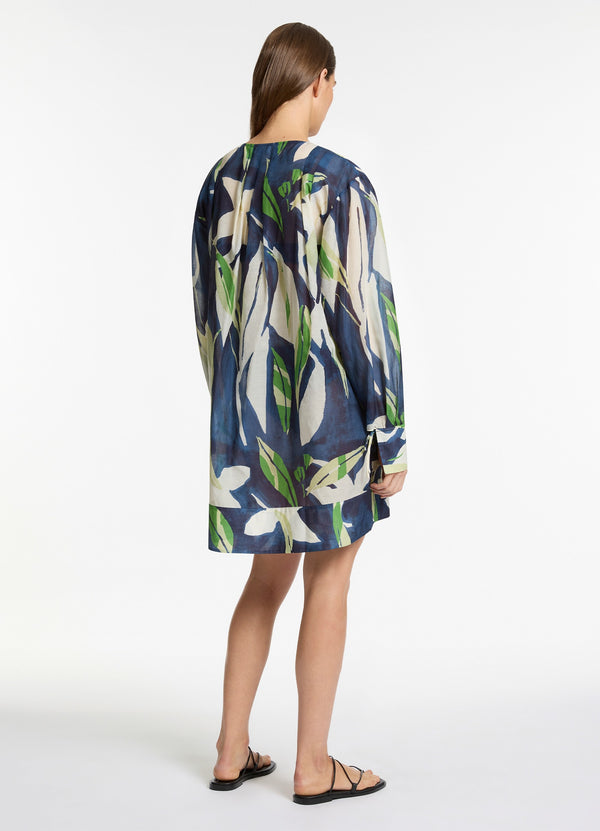 Seafolly Fauna Mini Cover Up - Ink