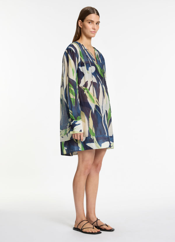 Seafolly Fauna Mini Cover Up - Ink