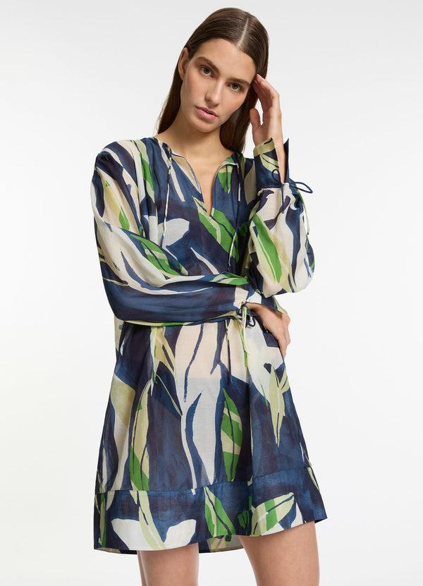 Seafolly Fauna Mini Cover Up - Ink