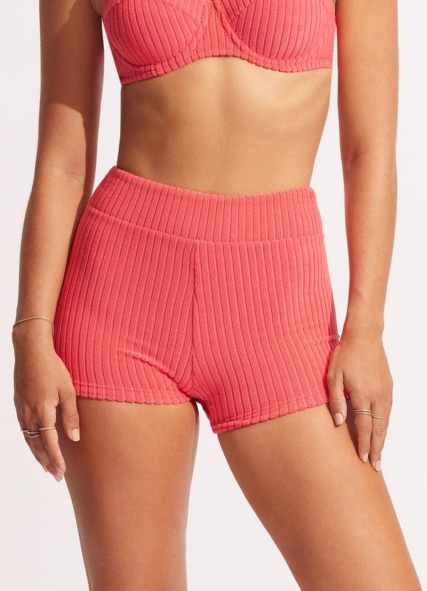 Seafolly Havana Boyleg - Sun Kissed Coral