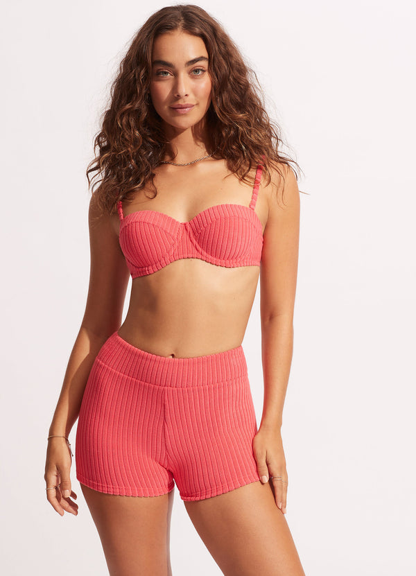 Seafolly Havana Boyleg - Sun Kissed Coral