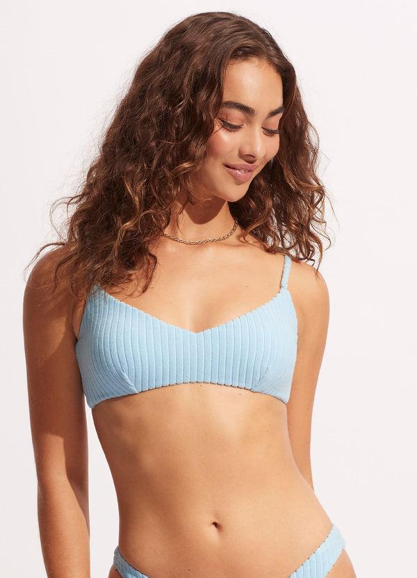Seafolly Havana Bralette - Powder Blue