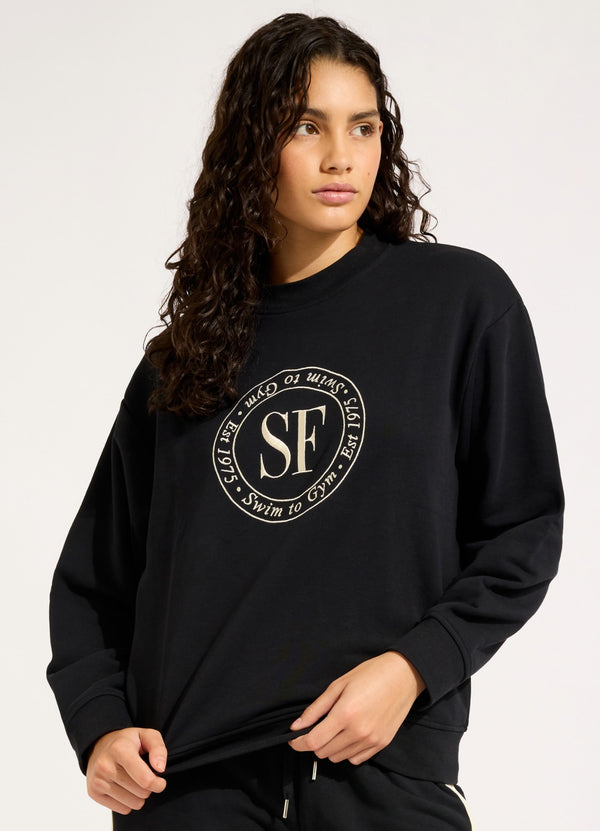 Seafolly Heritage Jumper - Black
