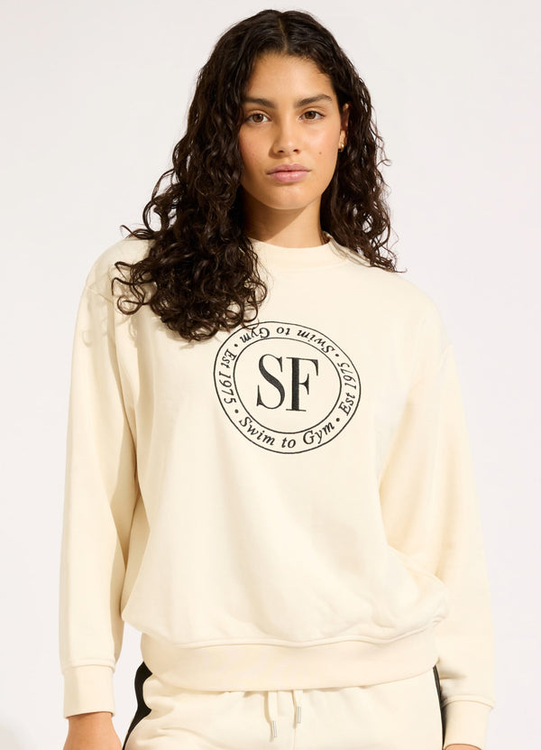 Seafolly Heritage Jumper - Ecru