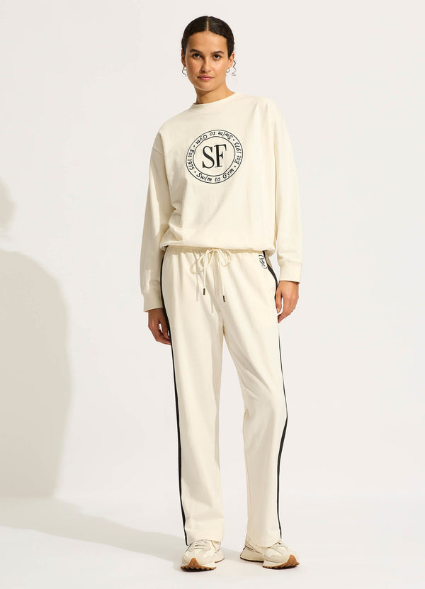 seafolly Heritage Sweat Pants - Ecru