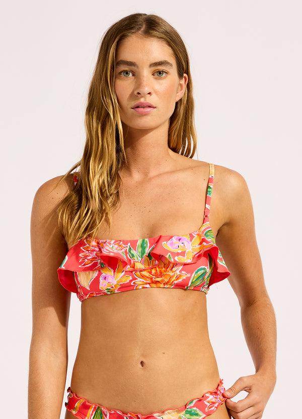 Seafolly Hothouse Flowers Bralette Bikini Top