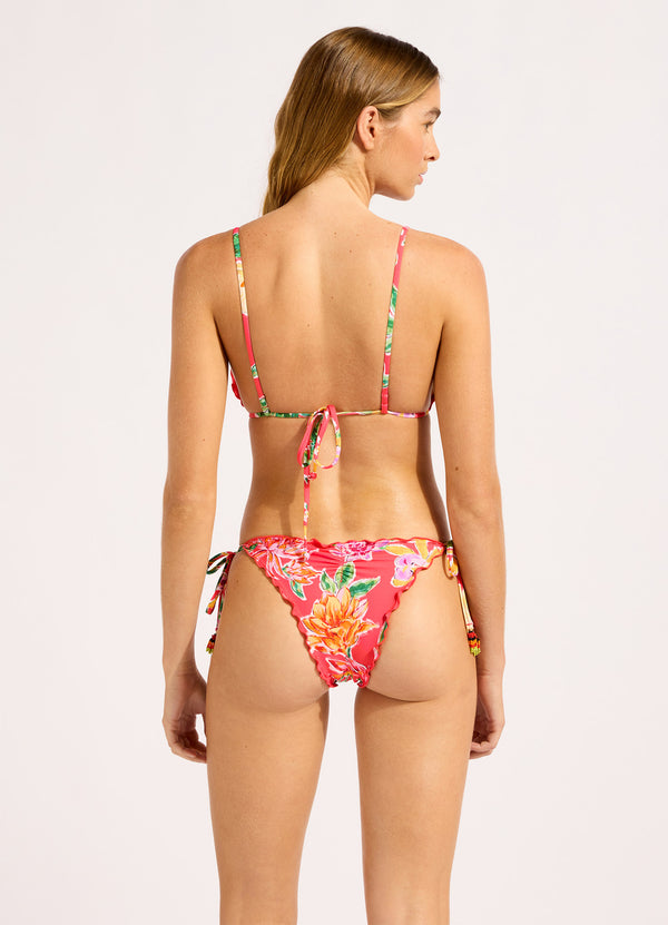 Seafolly Hothouse Flowers Tie Side Bikini Bottom