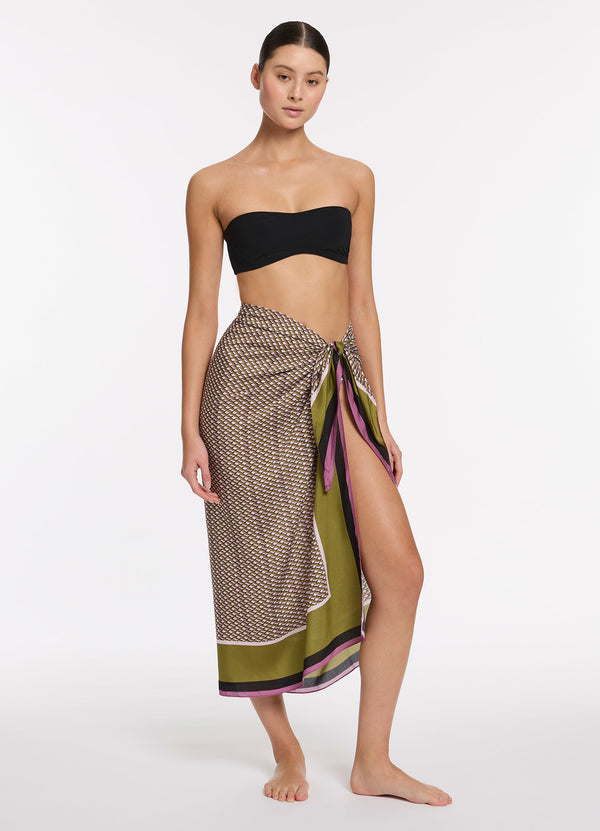 Seafolly Infinity Sarong - Kelp