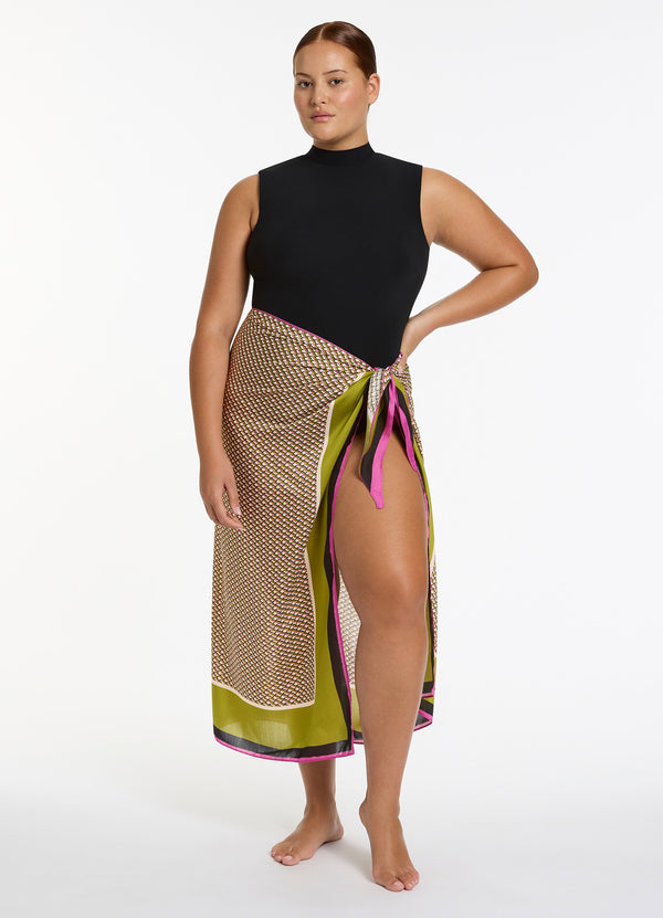 Seafolly Infinity Sarong - Kelp