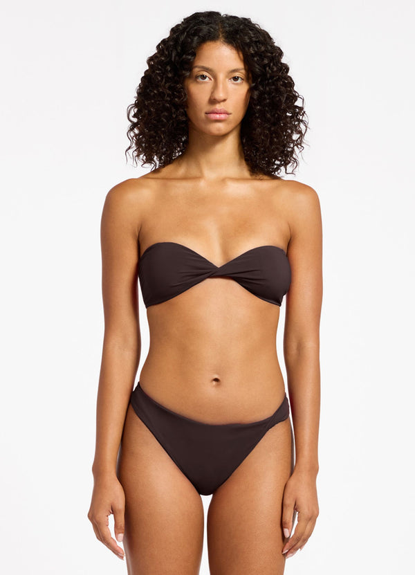 seafolly Jetset Bandeau Bikini Top
