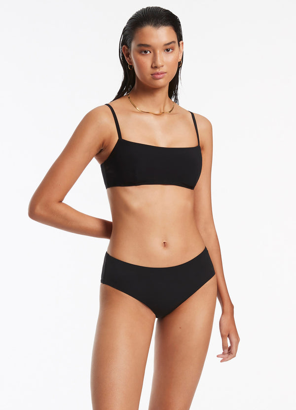 seafolly Jetset Boy Leg Pant - Black