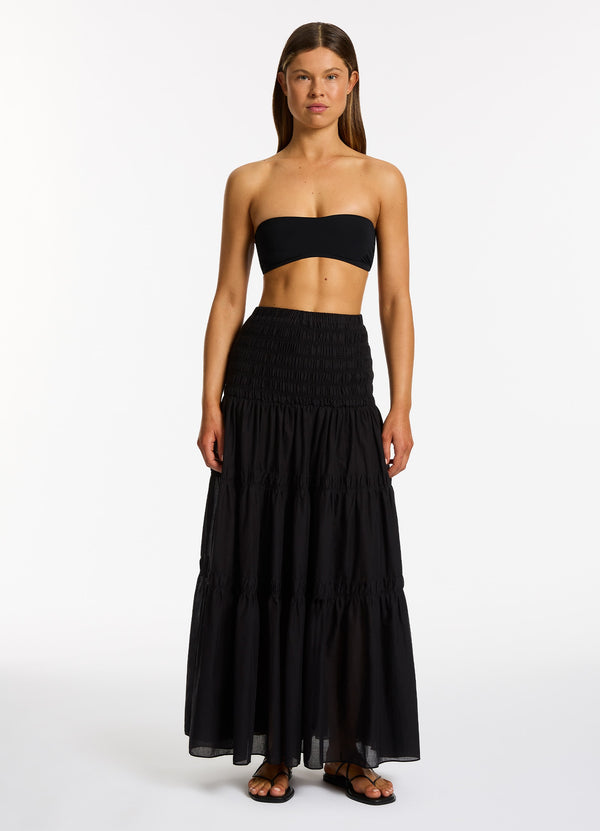 Seafolly Jetset Convertible Maxi Dress - Black