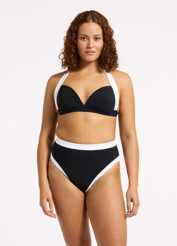 Seafolly Jetset Eternal Moulded Halter Bikini Top