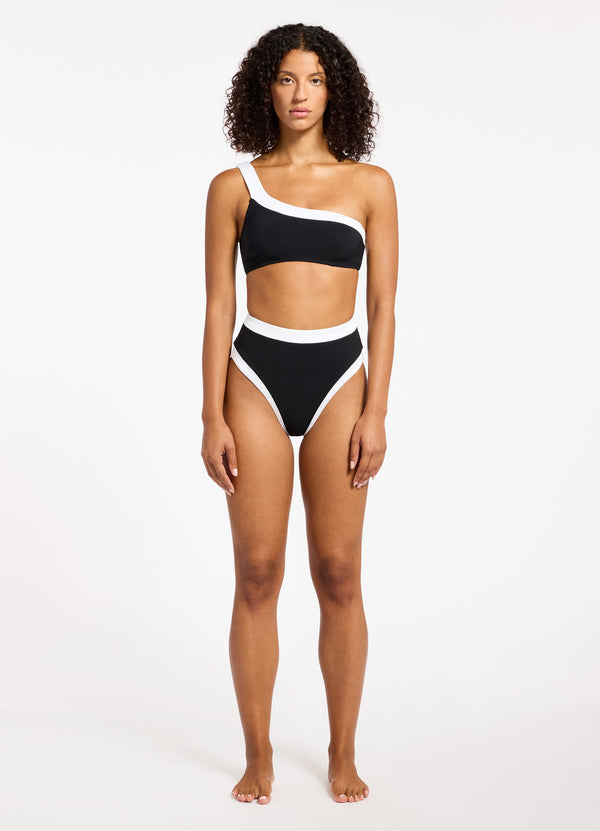 Seafolly Jetset Eternal One Shoulder Bikini Top