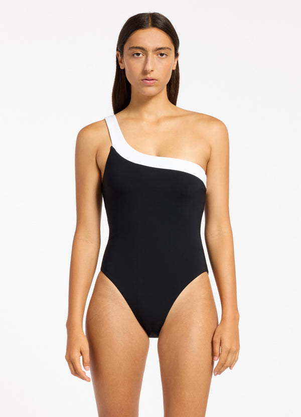 Seafolly Jetset Eternal One Shoulder One Piece