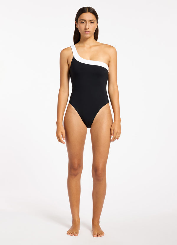 seafolly Jetset Eternal One Shoulder One Piece