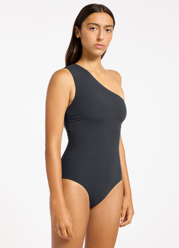 Seafolly Jetset Lien One Shoulder One Piece