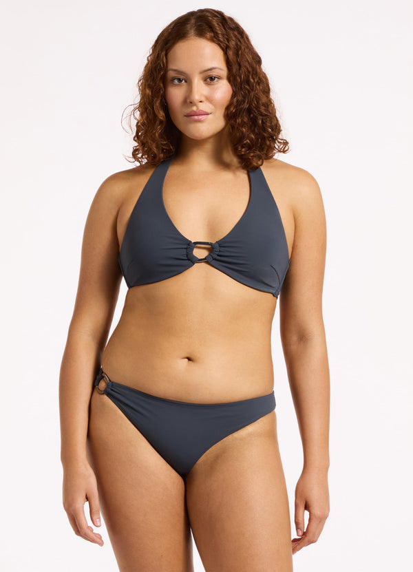 Seafolly Jetset Lien Triangle Bikini Top