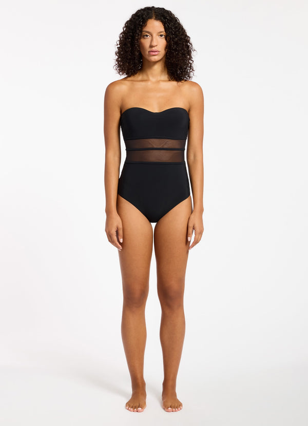 seafolly Jetset Lure Bandeau One Piece
