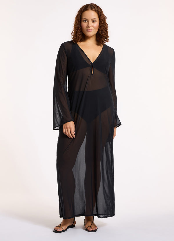 Seafolly Jetset Lure Mesh Coverup