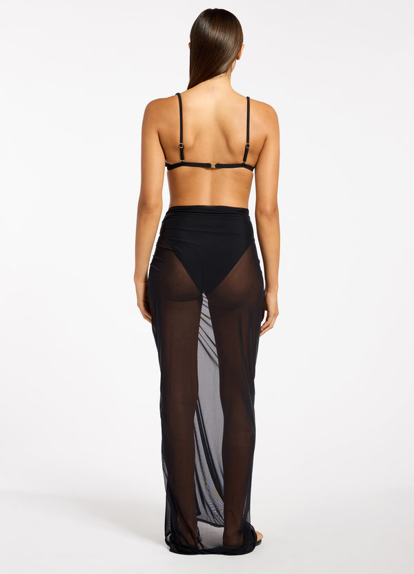 Seafolly Jetset Lure Mesh Skirt